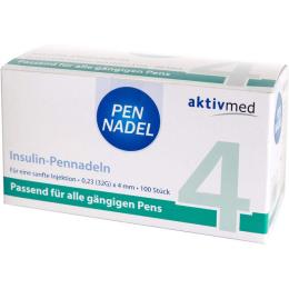 PEN-NADELN Universal 4 0,23x4 mm 32 G 100 St.