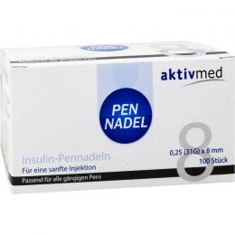 PEN-NADELN Universal 8 0,26x8 mm 100 St.