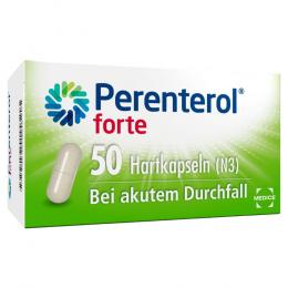 Ein aktuelles Angebot für Perenterol forte 250 mg Kapseln  50 St Hartkapseln Durchfall - jetzt kaufen, Marke Medice Arzneimittel Pütter GmbH & Co. KG.