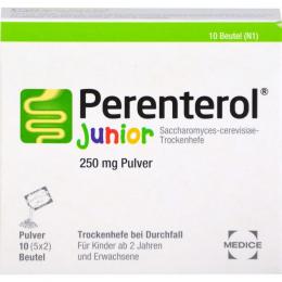 PERENTEROL Junior 250 mg Pulver Btl. 10 St.