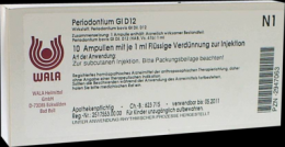 PERIODONTIUM GL D 12 Ampullen 10X1 ml