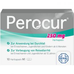 PEROCUR 250 mg Hartkapseln 10 St.