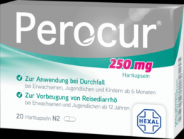 PEROCUR 250 mg Hartkapseln 20 St