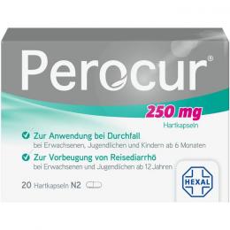 PEROCUR 250 mg Hartkapseln 20 St.