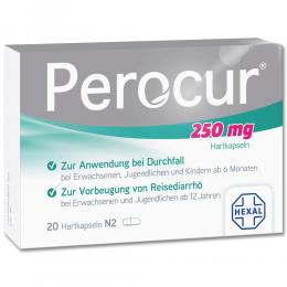 PEROCUR 250 mg Hartkapseln 20 St Hartkapseln