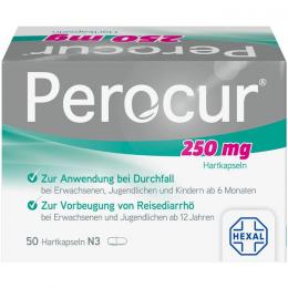 PEROCUR 250 mg Hartkapseln 50 St.