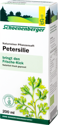 PETERSILIE Schoenenberger Heilpflanzensfte 200 ml