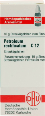 PETROLEUM RECTIFICATUM C 12 Globuli 10 g