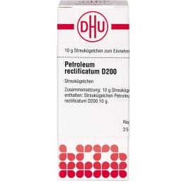 PETROLEUM RECTIFICATUM D 200 Globuli 10 g