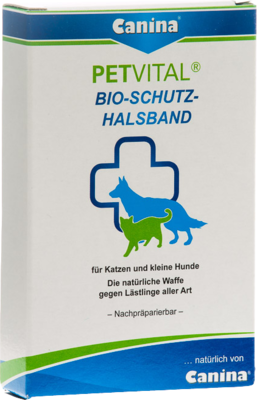 PETVITAL Bio Schutz Halsband klein 35 cm vet. 1 St