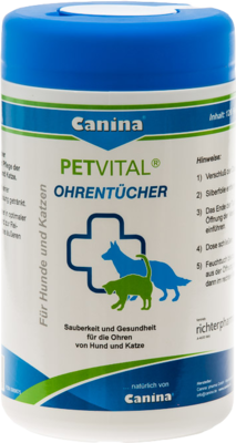 PETVITAL Feuchttcher f.Ohren vet. 120 St