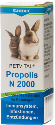 PETVITAL N 2000 Propolis Globuli fr Kleinnager 10 g