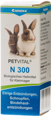 PETVITAL N 300 Globuli fr Kleinnager 10 g