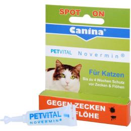 PETVITAL Novermin flüssig f.Katzen 2 ml