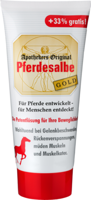 PFERDESALBE Apothekers Original Gold Tube 150 ml