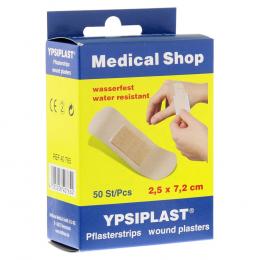 PFLASTERSTRIPS Ypsiplast wasserf.2,5x7,2 cm 50 St ohne