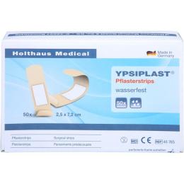 PFLASTERSTRIPS YPSIPLAST wasserfest 2,5x7,2 cm 50 St.