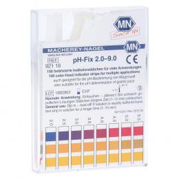 PH-FIX Indikatorstäbchen pH 2,0-9,0 100 St Teststäbchen