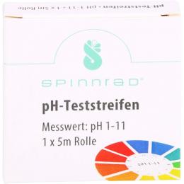 PH-TESTSTREIFEN pH 1-11 5 m 1 St.