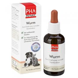 PHA Wurm Tropfen f.Hunde/Katzen 50 ml