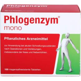 PHLOGENZYM mono magensaftresistente Tabletten 100 St.