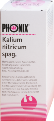 PHNIX KALIUM nitricum spag.Mischung 100 ml