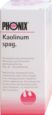 PHNIX KAOLINUM spag.Mischung 50 ml