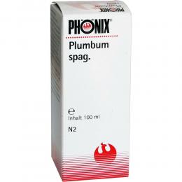 Ein aktuelles Angebot für PHÖNIX PLUMBUM spag.Mischung 100 ml Mischung Naturheilmittel - jetzt kaufen, Marke Phönix Laboratorium GmbH.