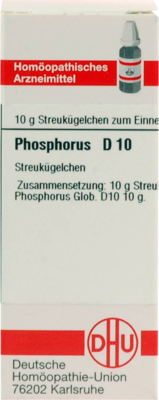 PHOSPHORUS D 10 Globuli 10 g