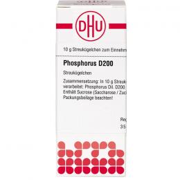 PHOSPHORUS D 200 Globuli 10 g