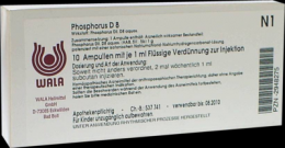 PHOSPHORUS D 8 Ampullen 10X1 ml