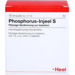 PHOSPHORUS INJEEL S Ampullen 10 St.