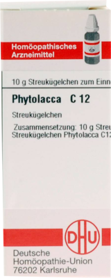 PHYTOLACCA C 12 Globuli 10 g