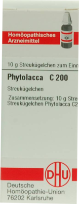 PHYTOLACCA C 200 Globuli 10 g