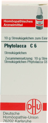 PHYTOLACCA C 6 Globuli 10 g