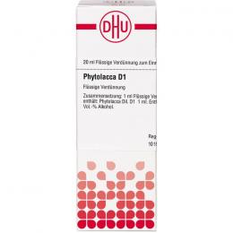 PHYTOLACCA D 1 Dilution 20 ml