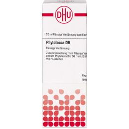 PHYTOLACCA D 6 Dilution 20 ml