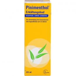 PINIMENTHOL Erkältungsbad ab 12 Jahre 125 ml