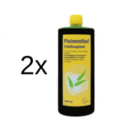 PINIMENTHOL Erkältungsbad ab 12 Jahre 2 x 1000 ml