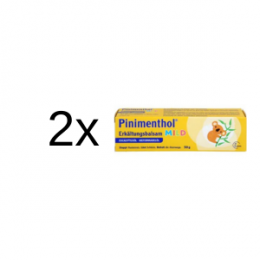 PINIMENTHOL Erkältungsbalsam mild 2 x 50 g