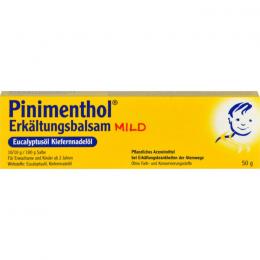 PINIMENTHOL Erkältungsbalsam mild 50 g