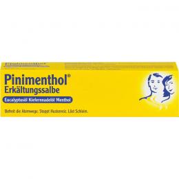 PINIMENTHOL Erkältungssalbe Eucal./Kiefern./Menth. 100 g