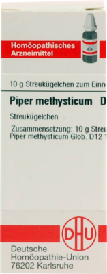PIPER METHYSTICUM D 12 Globuli 10 g