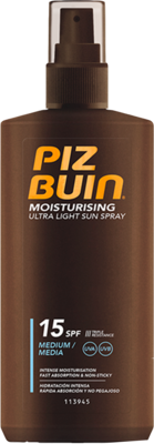 PIZ Buin Moisturising Ultra Light Sun Spray LSF 15 200 ml
