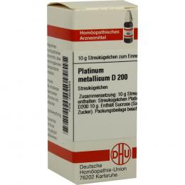 Ein aktuelles Angebot für PLATINUM MET D200 10 g Globuli Naturheilmittel - jetzt kaufen, Marke DHU-Arzneimittel GmbH & Co. KG.