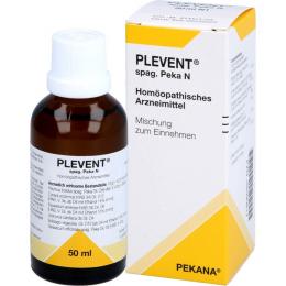 PLEVENT spag.Peka N Tropfen 50 ml