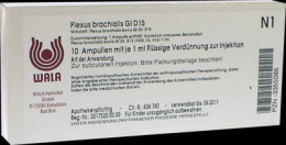 PLEXUS BRACHIALIS GL D 15 Ampullen 10X1 ml