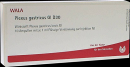PLEXUS GASTRICUS GL D 30 Ampullen 10X1 ml
