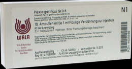 PLEXUS GASTRICUS GL D 5 Ampullen 10X1 ml