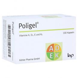 Ein aktuelles Angebot für POLIGEL Kapseln 100 St Kapseln Multivitamine & Mineralstoffe - jetzt kaufen, Marke Köhler Pharma GmbH.